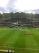 Watching the Melbourne Rebels Super 15 Rugby team at AAMI Park
