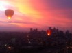 Sunset over Melbourne