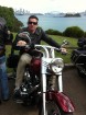 Cal enjoying the Sydney Harley Davidson tour.