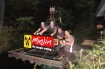 The Everything Travel Group Boys (Kris, Cal, Nige) at the Minjin Jungle Swing - AJ Hackett Cairns