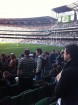 Watching the AFL on the hallowed turf of the MCG, Melbourne.