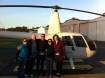 Cal about to board the helicopter in Sydney!