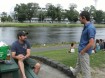 BBQ & beers on the banks of the Yarra river, Melbourne