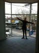 Sal checking out our new Melbourne office!