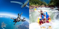 Super Thrills & Spills Combo - Skydive & Tully Raft image 1