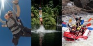 Triple Challenge Combo - Bungy Skydive & Barron Raft image 1