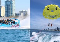 Tandem Parasailing & Jet Boat Combo