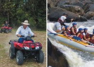 Quad Biking & Barron Rafting Combo