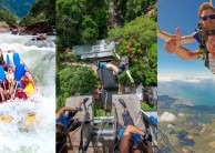 Super Triple Challenge Combo - Bungy Skydive & Tully Raft