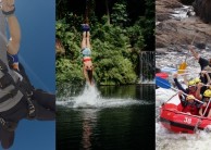 Triple Challenge Combo - Bungy Skydive & Barron Raft