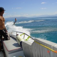 Wake Boarding on the Great Barrier Reef - Awesome Day