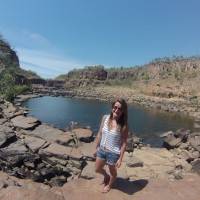 Alex exploring the Katherine Gorge