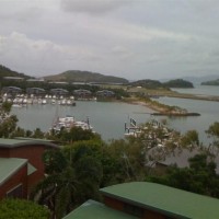 Views from our holiday rental in Hamilton Island in the Whitsundays, Queensland