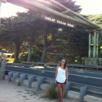 Alex on the Great Ocean Road!