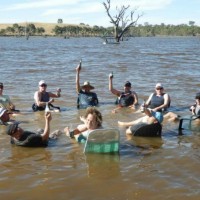 Our good friend Wizza's going away weekend celebration at Lake Eppaloch, Victoria, just north of Mel