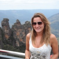 Alex checking out the Blue Mountains in Sydney