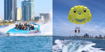 Tandem Parasailing & Jet Boat Combo - Everything Australia