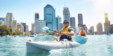 Kayaking - Brisbane River - Everything Australia