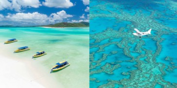 Fly & Raft - Whitsunday Flight & Ocean Rafting Combo - Everything Australia
