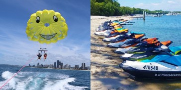 Tandem Parasailing & Jet Ski Combo - Everything Australia