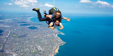 Skydiving - St Kilda Beach - Everything Australia