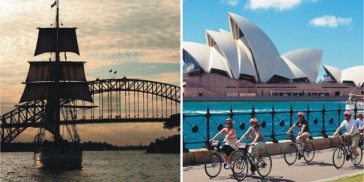 Bike Tour & Twilight Cruise Combo - Everything Australia