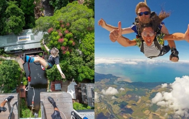 Skydive & Bungy Combo