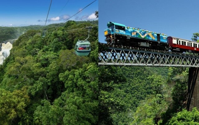 Half Day Skyrail & Kuranda Railway Combo