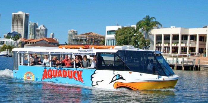 Things to do in Surfers Paradise with your family - Aquaduck Gold