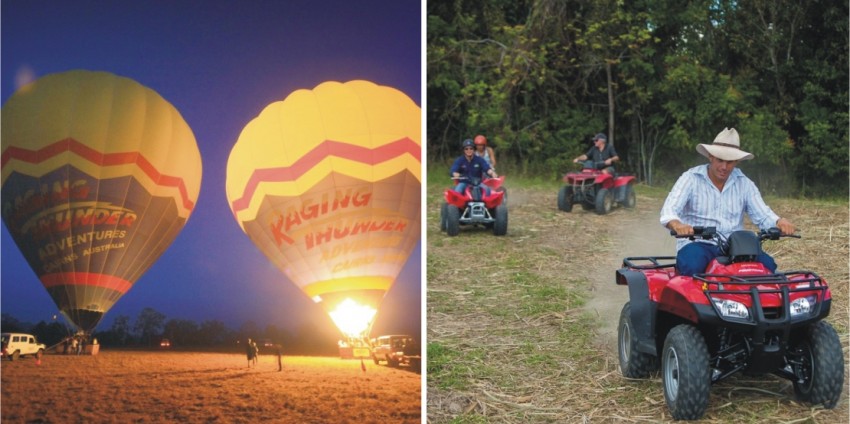 Ballooning & Quad Biking Combo
