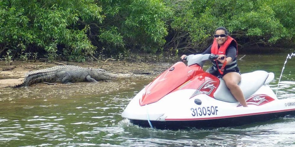 cairns crocodile jet ski tour