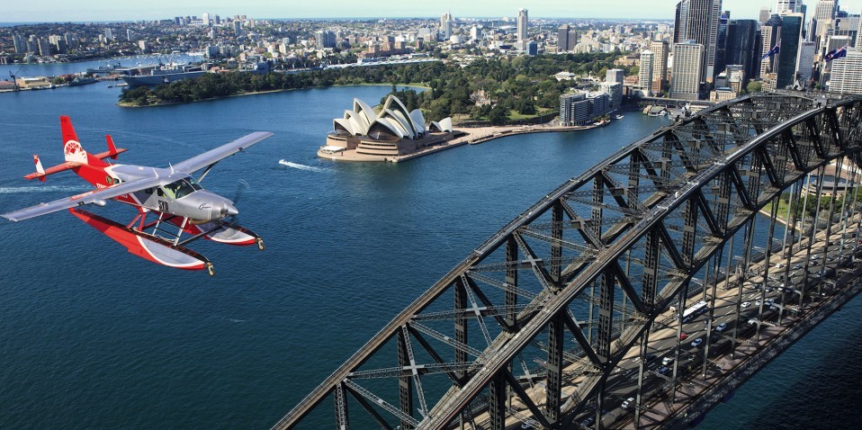 sea plane tour sydney